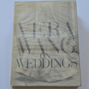 Vera Wang on Weddings Book (2001, Hardcover) 1st edition
